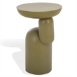 Safavieh Donnastella Metal Accent Table in Olive
