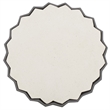 Safavieh Cindylyn Concrete Top Accent Table in Gray / White