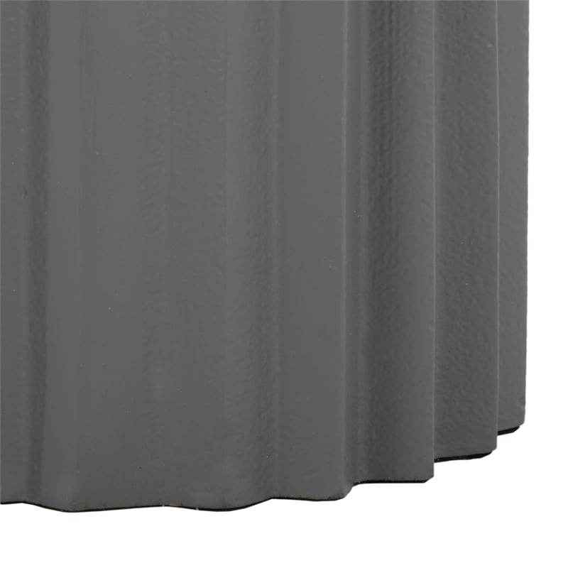 Safavieh Cindylyn Concrete Top Accent Table in Gray / White