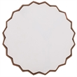 Safavieh Cindylyn Concrete Top Accent Table in Brown / White