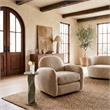 Safavieh Zaylyn Metal Accent Table in Tan