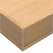 Safavieh Zeus Rectangle Wood Coffee Table in Natural