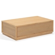 Safavieh Zeus Rectangle Wood Coffee Table in Natural