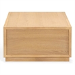 Safavieh Zeus Rectangle Wood Coffee Table in Natural