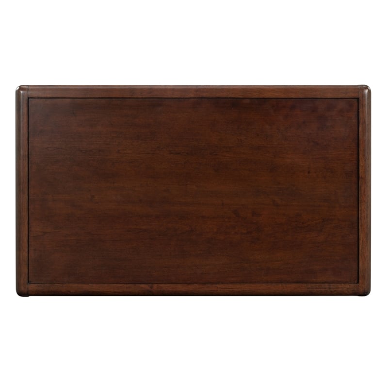 Safavieh Bellabrianna 1 Drawer Wood Nightstand in Cherry