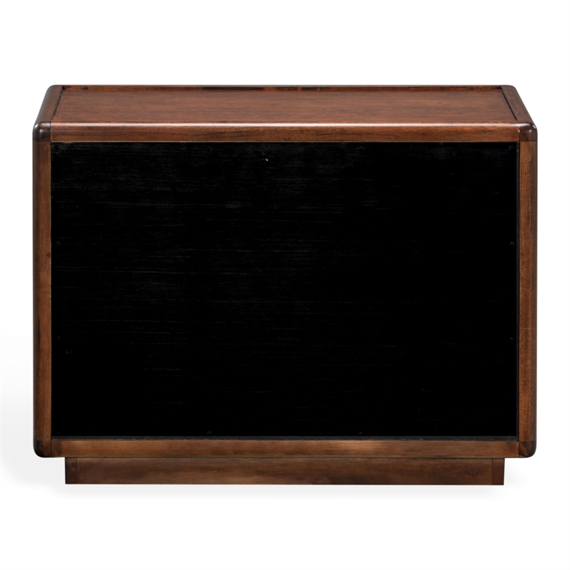 Safavieh Bellabrianna 1 Drawer Wood Nightstand in Cherry
