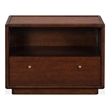 Safavieh Bellabrianna 1 Drawer Wood Nightstand in Cherry