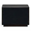 Safavieh Bellabrianna 1 Drawer Wood Nightstand in Black