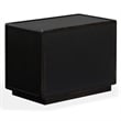 Safavieh Bellabrianna 1 Drawer Wood Nightstand in Black