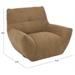 Safavieh Layletta Wood Swivel Chair in Light Brown