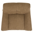 Safavieh Layletta Wood Swivel Chair in Light Brown