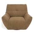 Safavieh Layletta Wood Swivel Chair in Light Brown