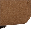 Safavieh Layletta Wood Swivel Chair in Brown