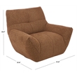 Safavieh Layletta Wood Swivel Chair in Brown