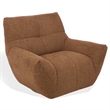 Safavieh Layletta Wood Swivel Chair in Brown