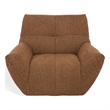 Safavieh Layletta Wood Swivel Chair in Brown
