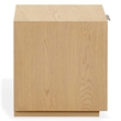 Safavieh Gabribecca 1 Drawer Wood Nightstand in Oak
