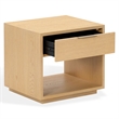 Safavieh Gabribecca 1 Drawer Wood Nightstand in Oak