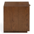 Safavieh Gabribecca 1 Drawer Wood Nightstand in Walnut