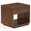 Safavieh Gabribecca 1 Drawer Wood Nightstand in Walnut