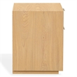 Safavieh Gabribecca 2 Drawer Wood Nightstand in Oak