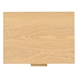 Safavieh Gabribecca 2 Drawer Wood Nightstand in Oak