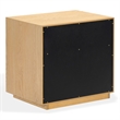 Safavieh Gabribecca 2 Drawer Wood Nightstand in Oak