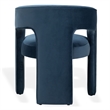 Safavieh Catharia 3 Leg Wood Dining Chair in Navy