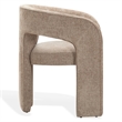 Safavieh Catharia 3 Leg Wood Dining Chair in Brown