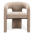 Safavieh Catharia 3 Leg Wood Dining Chair in Brown