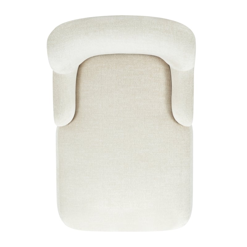 Safavieh Frederici Wood Chaise Lounge in Taupe