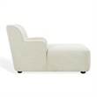 Safavieh Frederici Wood Chaise Lounge in Taupe