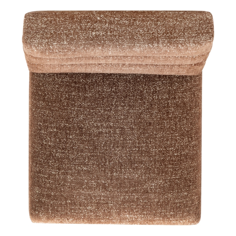 Safavieh Pietro Tufted Chenille and Wood Dining Chair in Brown