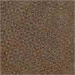Safavieh Cecelia Round Chenille and Wood Ottoman in Brown/ Walnut