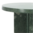 Safavieh Devlin Marble Drink Table in Green