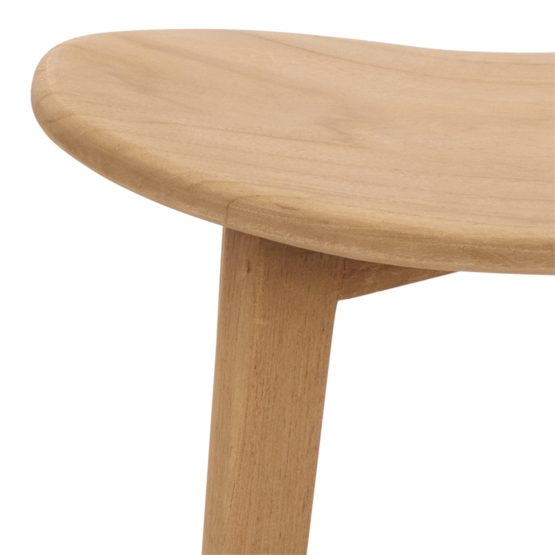 Safavieh Rancho Wood Stool in Natural