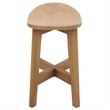 Safavieh Rancho Wood Stool in Natural