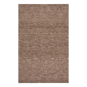 Safavieh Abstract 2'-3&quot x 4'-0&quot Hand Tufted Wool Rug in Brown / Beige