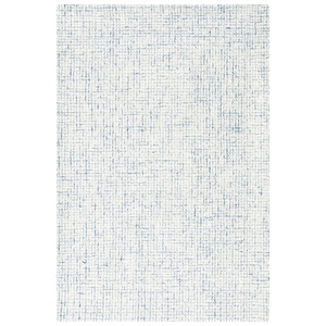 Safavieh Abstract 2'-0&quot x 3'-0&quot Hand Tufted Wool Rug in Ivory / Blue