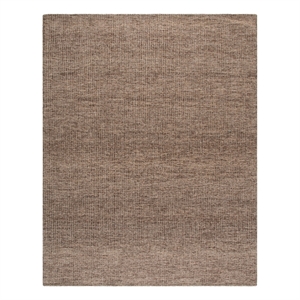 Safavieh Abstract 8'-0&quot x 10'-0&quot Hand Tufted Wool Rug in Brown / Beige