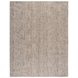 Safavieh Abstract 9'-0&quot x 12'-0&quot Hand Tufted Wool Rug in Beige / Brown