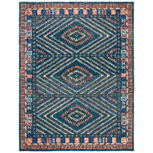Safavieh Aspen 11'-0&quot x 15'-0&quot Hand Tufted Wool Rug in Rust / Green