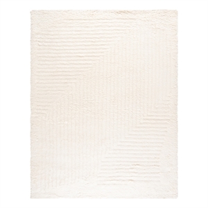 Safavieh Casablanca 8'-0&quot x 10'-0&quot Hand Woven Wool  Rug in Ivory