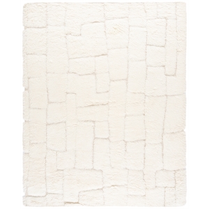 Safavieh Casablanca 8'-0&quot x 10'-0&quot Hand Woven Wool  Rug in Ivory