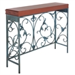 Safavieh Cynthia Birch and Iron Console in Brown