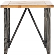 Safavieh Chase Wood Top End Table in Natural