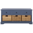 Safavieh Bud 3 Drawer Storage Unit in Grey