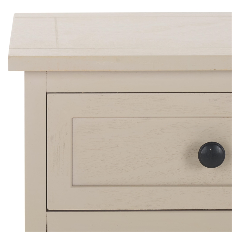 Safavieh Harry Wood Storage Unit in Grey