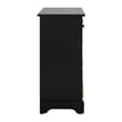 Safavieh Harry Wood Storage Unit in Black