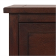 Safavieh Harry Wood Storage Unit in Dark Cherry